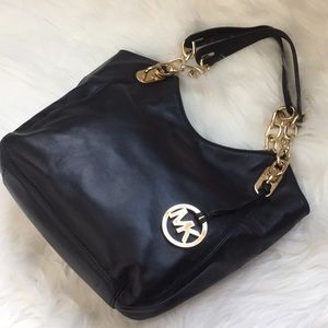 Authentic Michael Kors lambskin bag